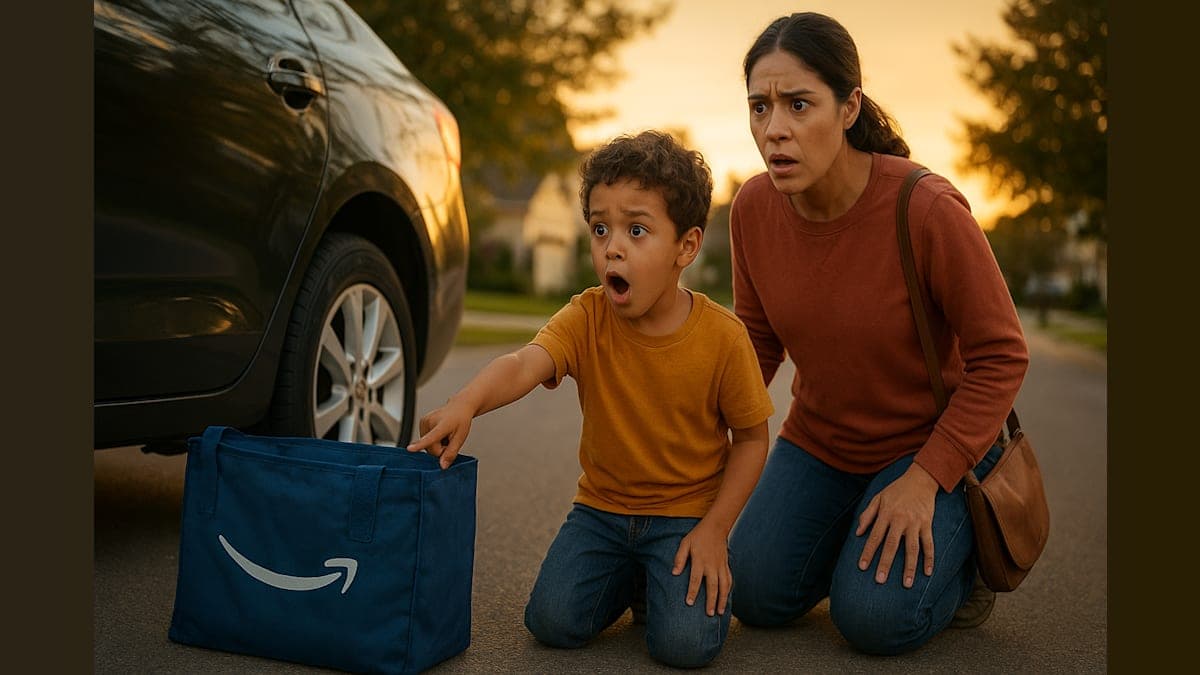 When Delivery Goes Wrong: Elk Grove Family Finds Surprise in Amazon Tote