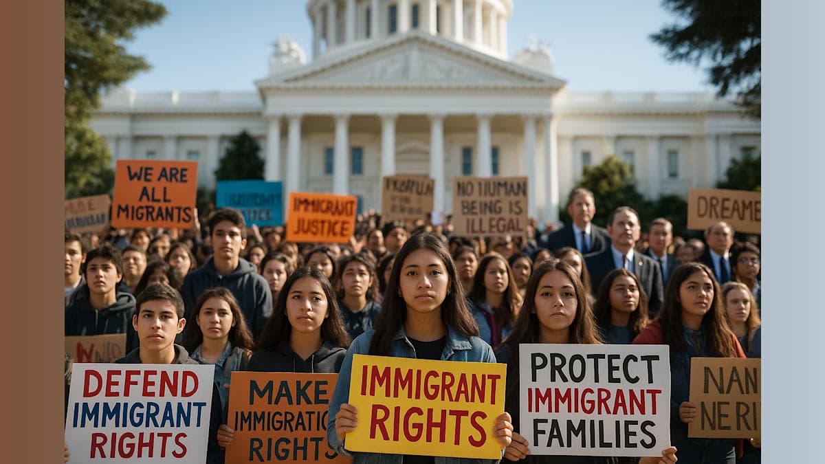 Students Rise: Sacramento Teens March to Demand Change from ICE