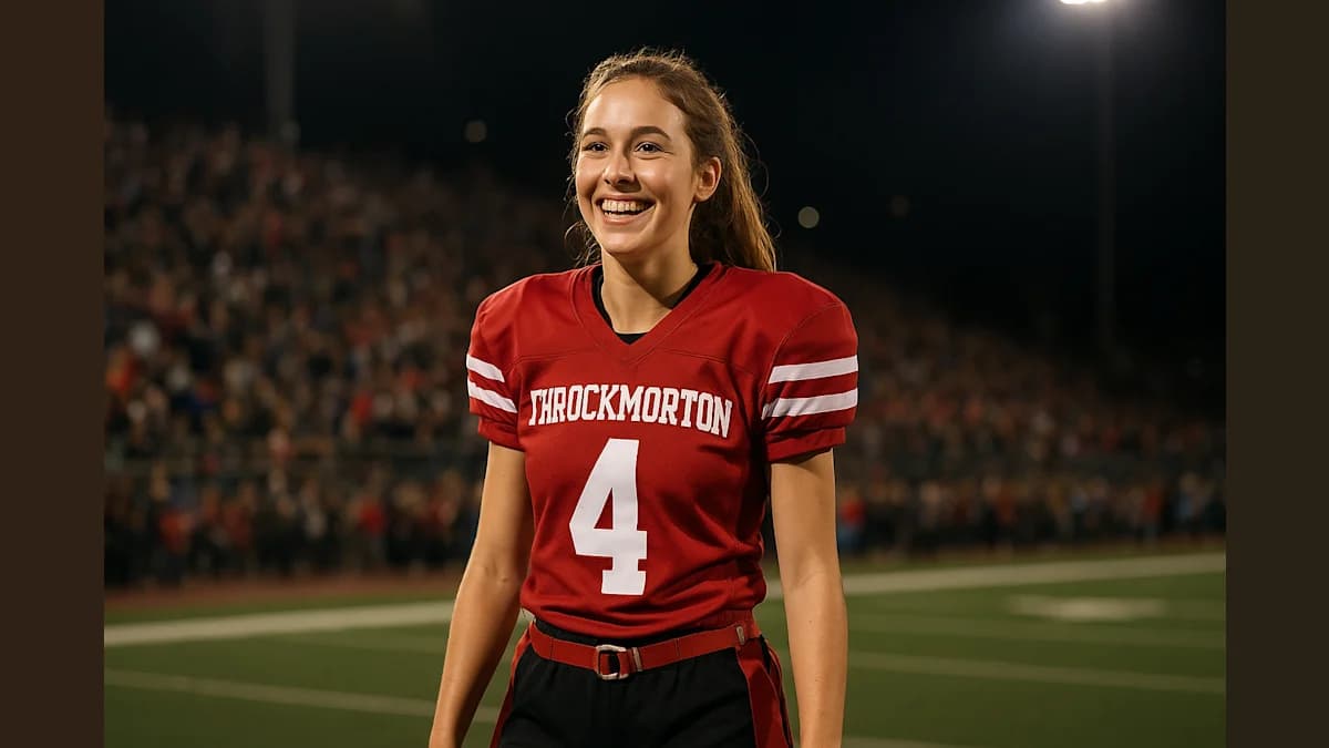 Sacramento's Daisy Throckmorton Scores Big in NFL Flag Girls Showcase!
