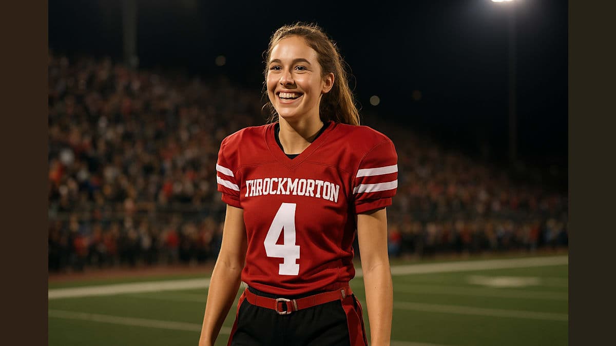 Sacramento's Daisy Throckmorton Scores Big in NFL Flag Girls Showcase!