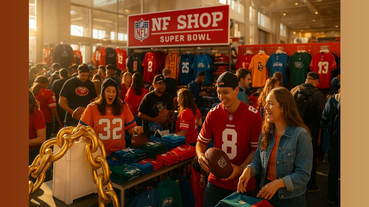 Score Big: The Ultimate Super Bowl Merchandise Experience Awaits You!