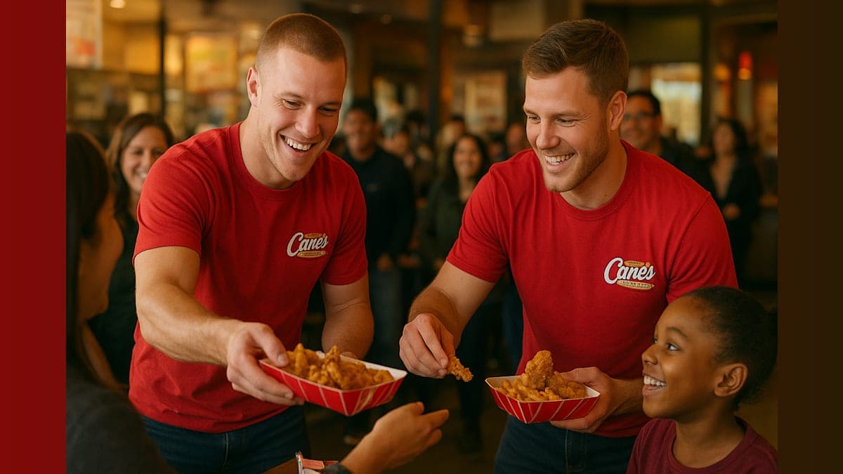 Christian McCaffrey: From 49ers Heartbreak to Family Joy at Raising Cane's