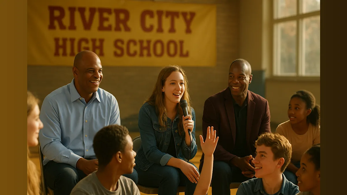 Sports Legends Bring Life Lessons to West Sacramento Students