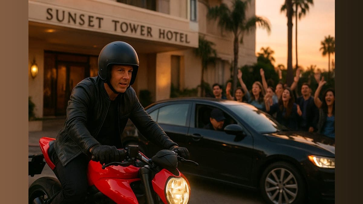 Tom Cruise Takes the Wheel: A Hollywood Exit You Have to See to Believe!