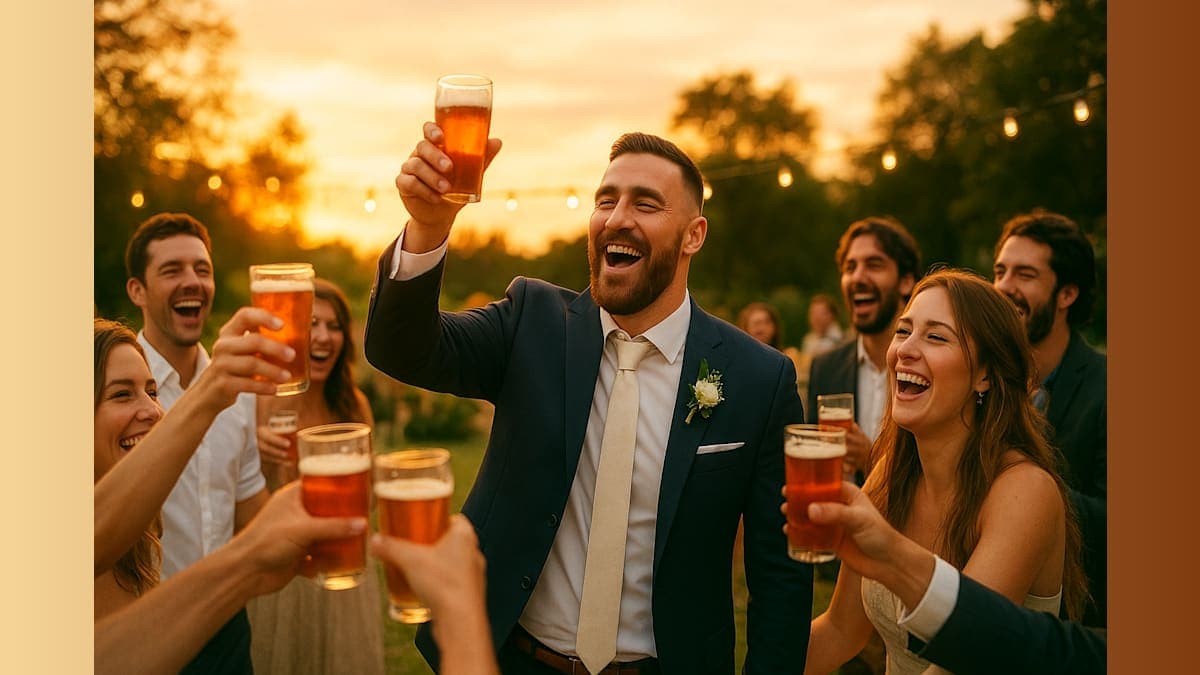 Travis Kelce's Wedding: Garage Beer & Golf Triumphs—A Celebration for the Ages!