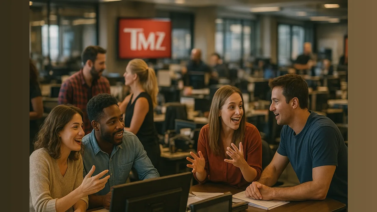 Behind the Scenes at TMZ: Where News Meets Live Drama!