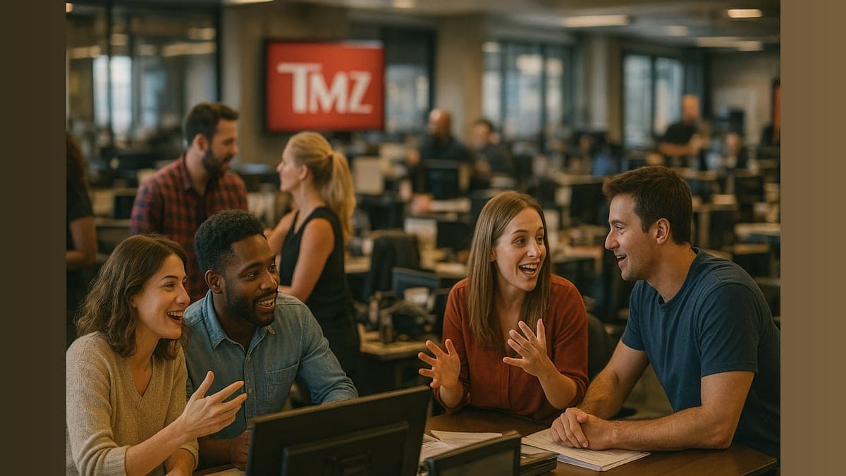 Behind the Scenes at TMZ: Where News Meets Live Drama!