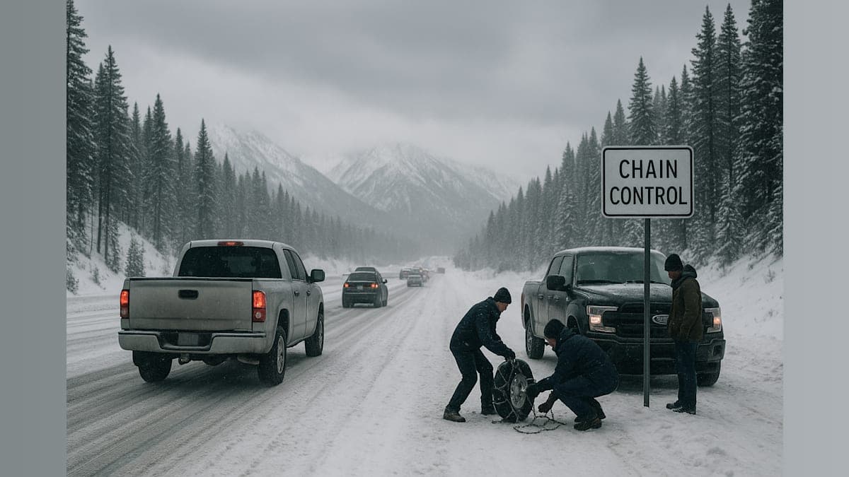 Snow, Chains, and Crashes: What’s Happening on I-80?