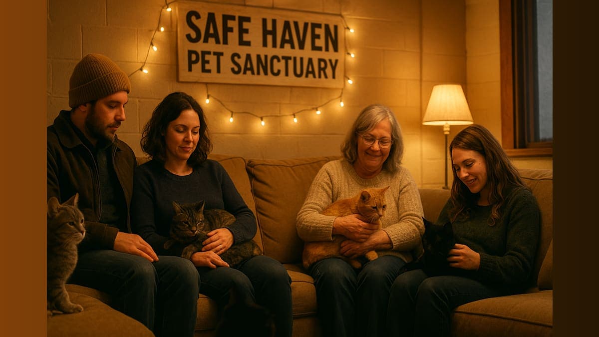 When Cats Become Heroes: A Shelter's Heartwarming Act in a Bitter Cold Snap