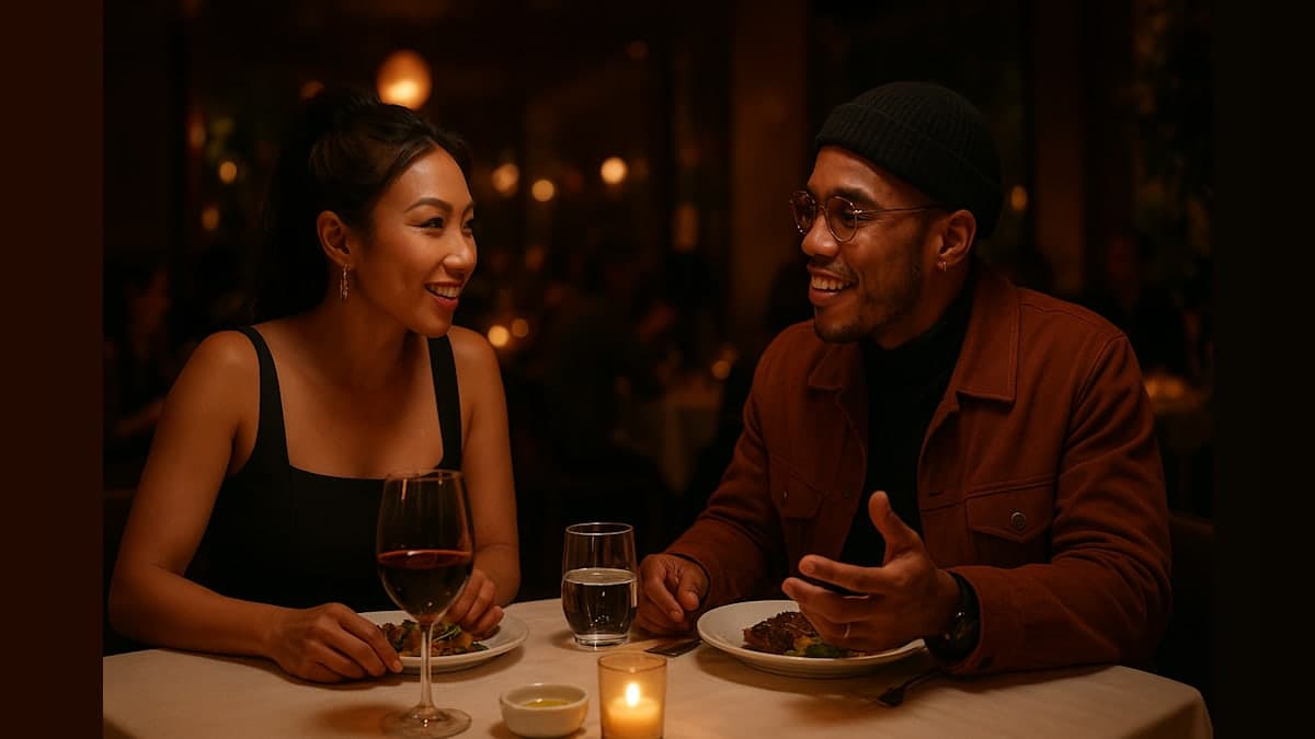 Dinner Date Alert: Jeannie Mai and Anderson .Paak Caught Getting Cozy!