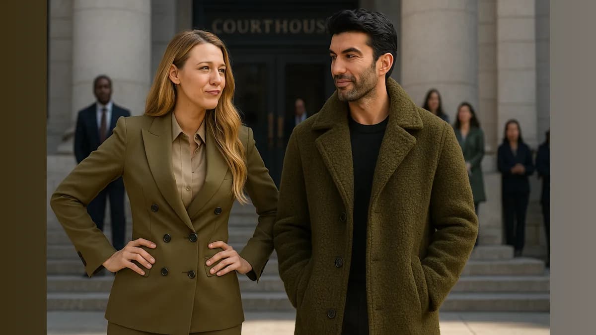 Courtroom Couture: Blake Lively and Justin Baldoni's Stylish Legal Showdown