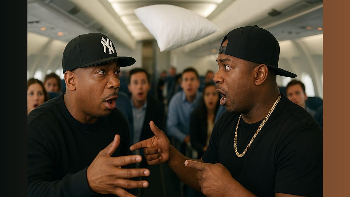 Pillow Fights at 30,000 Feet: Ja Rule and Tony Yayo's Airborne Altercation!