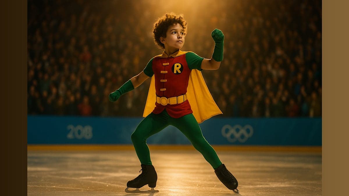 From Robin to Olympic Gold: The Unbelievable Journey of One Figure Skater!