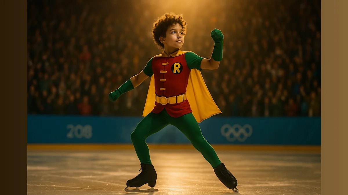 From Robin to Olympic Gold: The Unbelievable Journey of One Figure Skater!