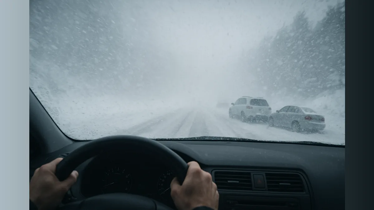 Caught in a Blizzard: One Driver’s Harrowing Highway Adventure Near Lake Tahoe