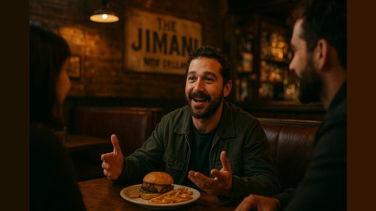 From Jail to Burgers: Shia LaBeouf's Unexpected Pub Visit