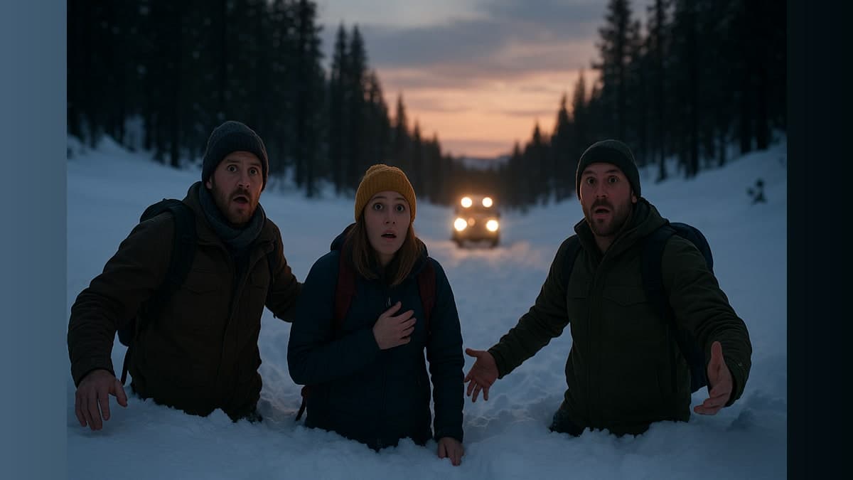 Lost in the Snow: How Three Adults Turned a Wilderness Adventure into a Winter Survival Tale
