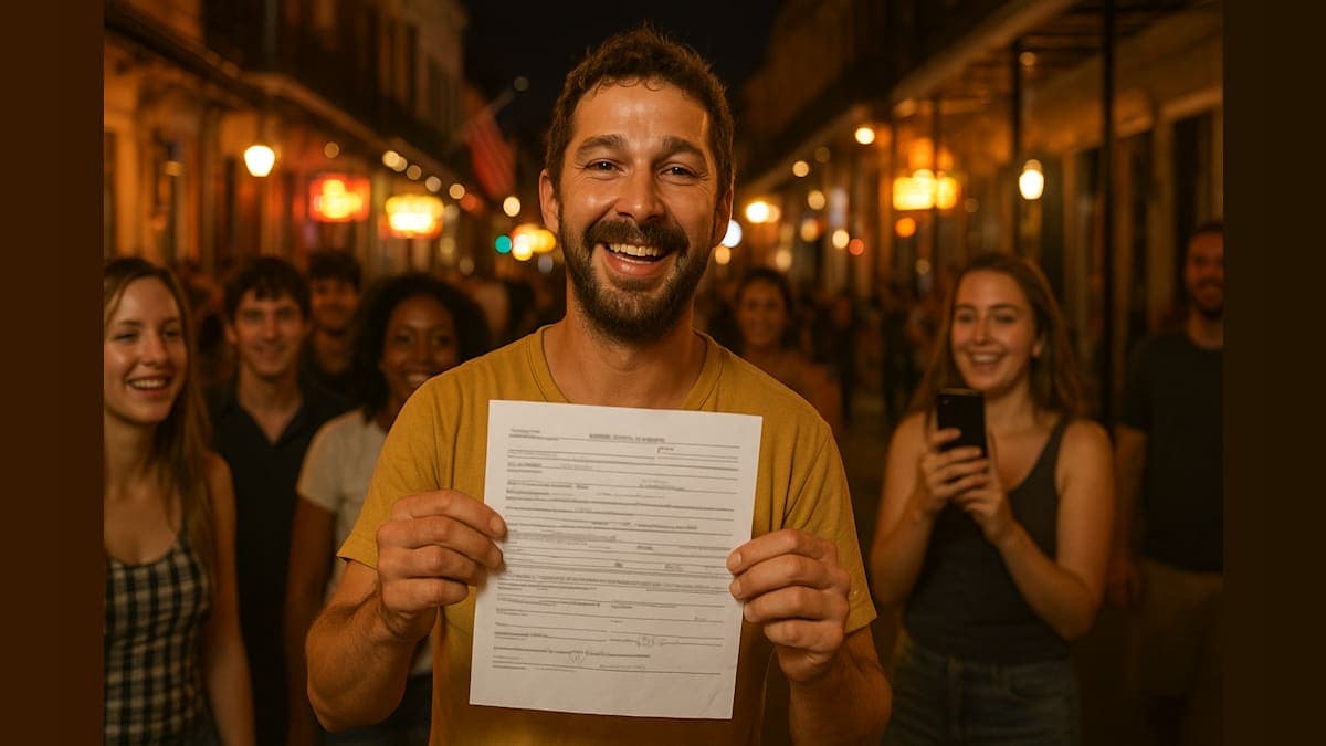 Shia LaBeouf’s Bourbon Street Shenanigans: From Arrest to Celebrity Showcase!