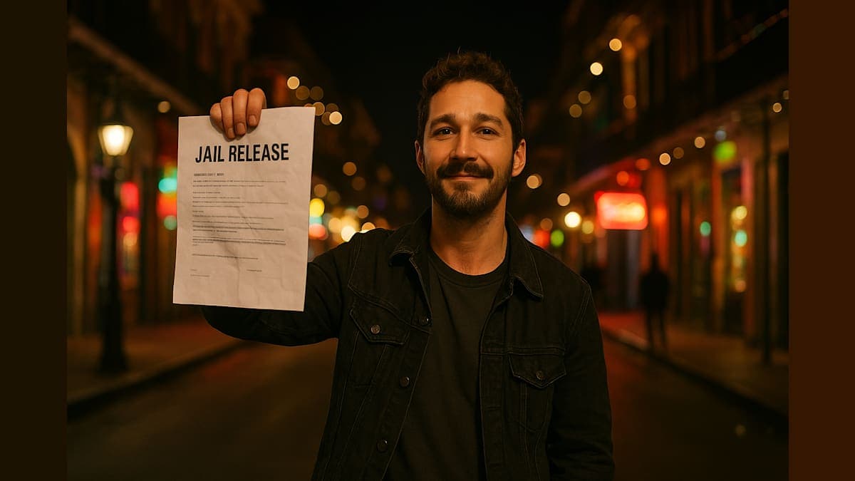 Shia LaBeouf's Bourbon Street Release: From Jail to TikTok Fame!
