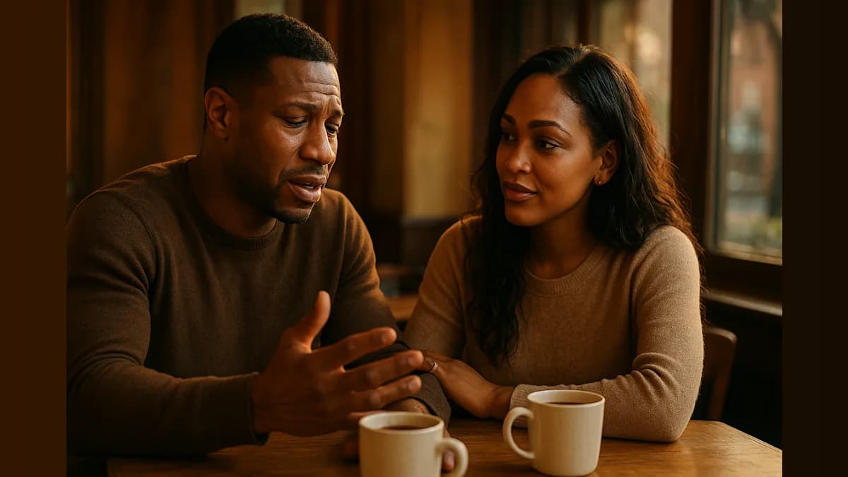 Love on Trial: Jonathan Majors Breaks Down Over Meagan Good's Unwavering Support
