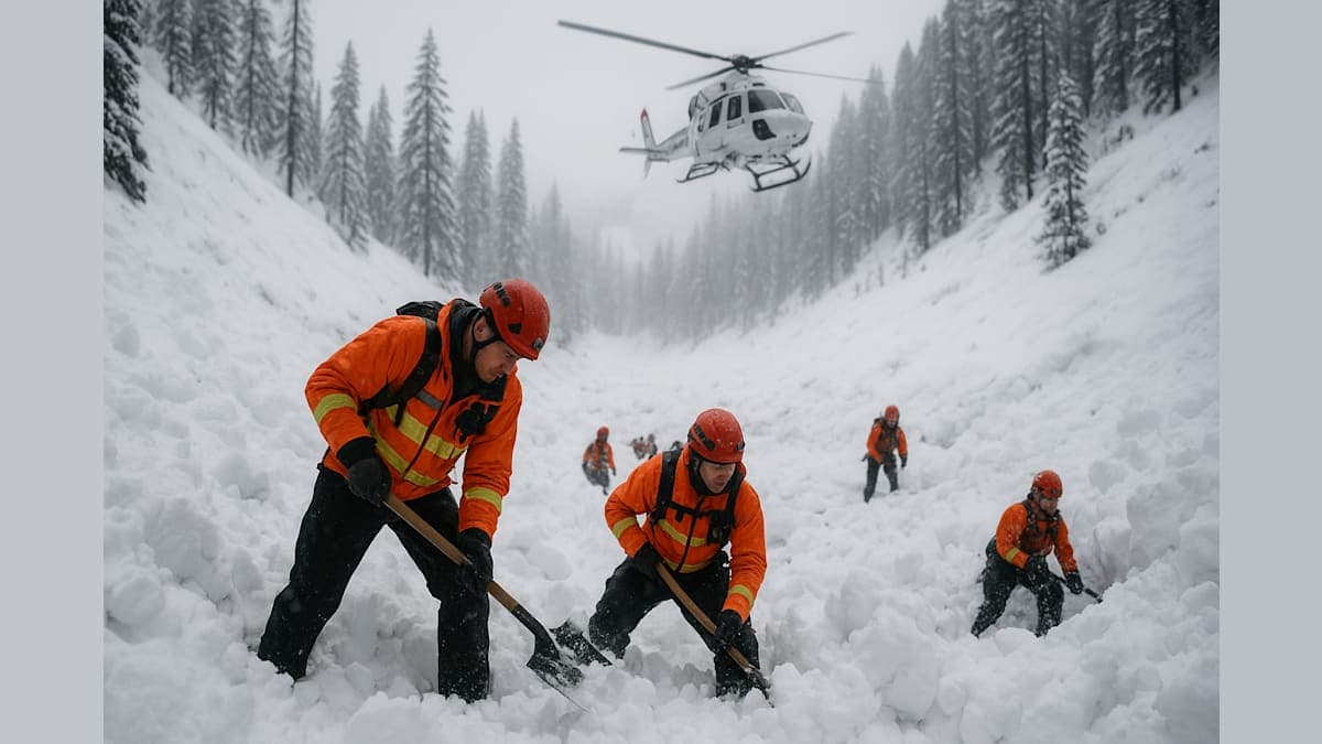 Avalanche Dangers: Nine Skiers Vanish Near Lake Tahoe – A Race Against Time