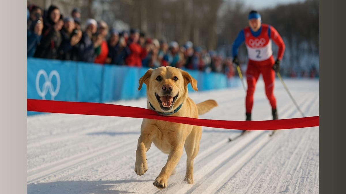 When Olympic Dreams Meet Doggone Disruptions: A Canine Cross-Country Tale