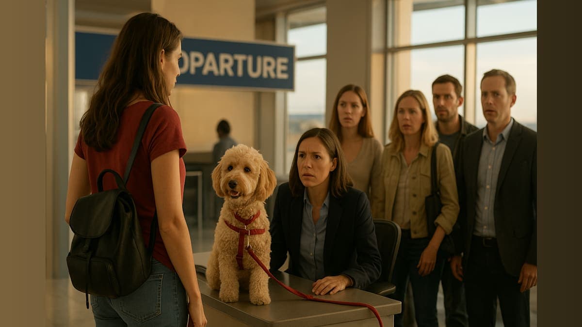 Tied Up in Trouble: Woman Arrested for Abandoning Dog at Airport