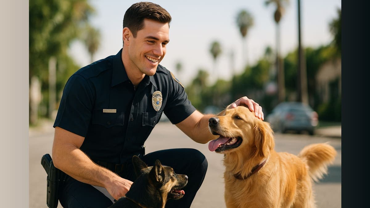 Officer Parks: The Burbank Cop Turning Heads and Breaking the Internet!