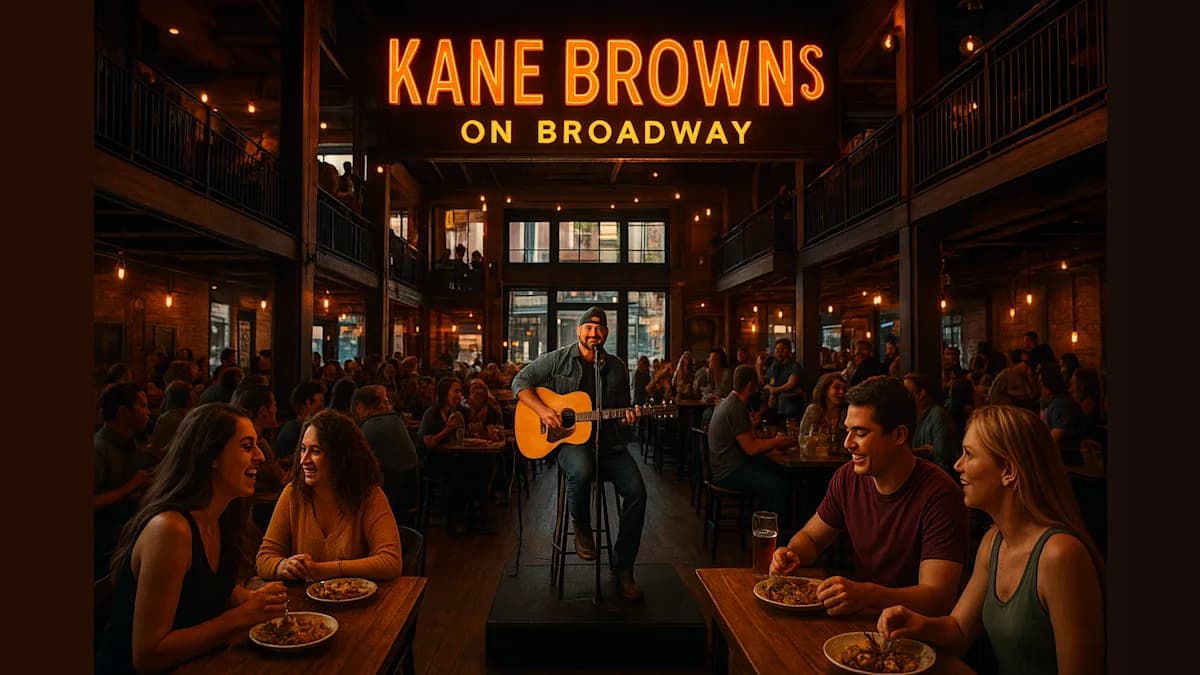 Kane Brown’s On Broadway: A Country Star’s Vision for Nashville Nightlife