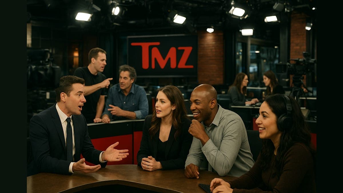 Step Inside the TMZ Madness: Live Streaming from the Newsroom!