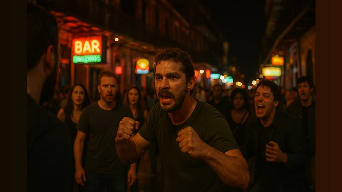 Shia LaBeouf’s Wild Night Out: From Cheers to Charges in NOLA!