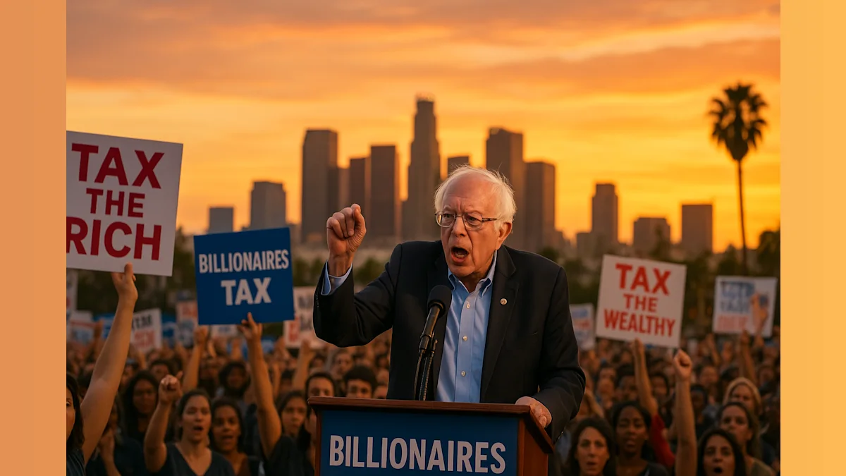 Taxing Billionaires: The California Showdown Between Sanders and Newsom!