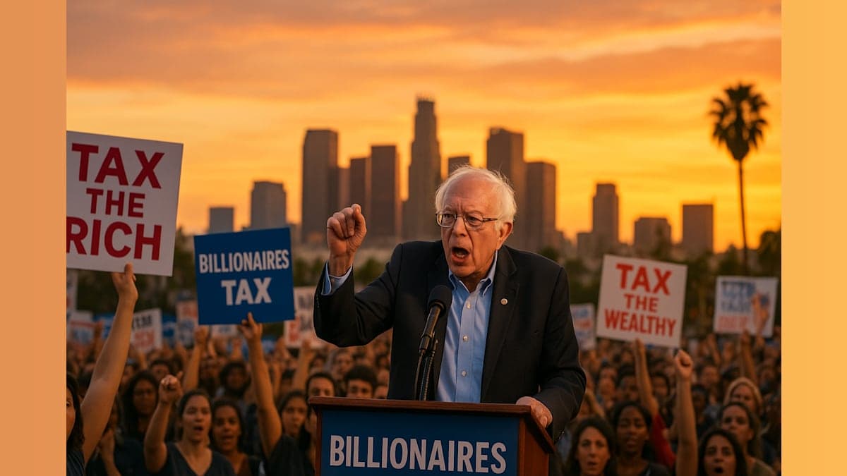 Taxing Billionaires: The California Showdown Between Sanders and Newsom!
