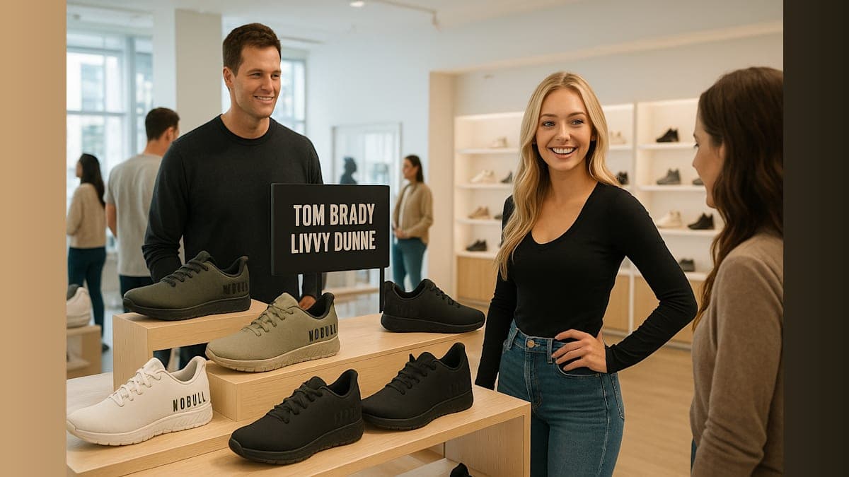 Kicking It with Tom Brady: The Exciting New Collab with Livvy Dunne!