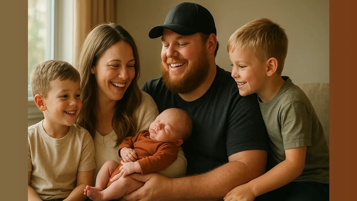 Country Star Luke Combs Expands His Family With Baby Number Three: Meet Chet Wiley Combs!