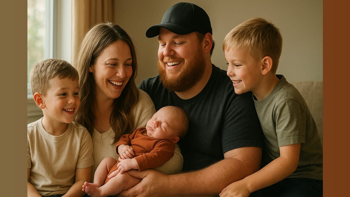 Country Star Luke Combs Expands His Family With Baby Number Three: Meet Chet Wiley Combs!