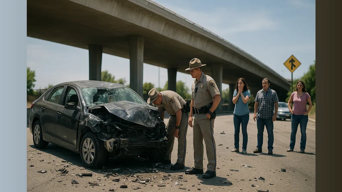 When Cars Take Leaps: Sacramento's Overpass Mishap Shocks Drivers