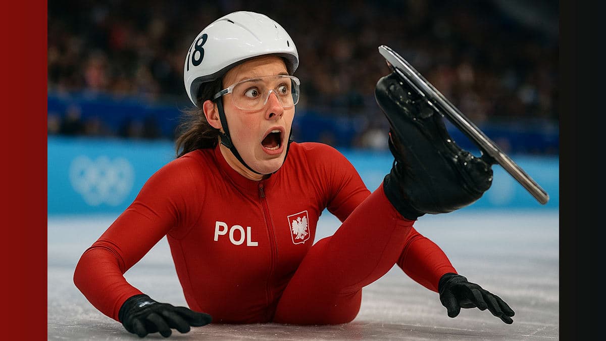 When Olympic Dreams Go Awry: Skater's Face-Plant Becomes a Shocking Moment