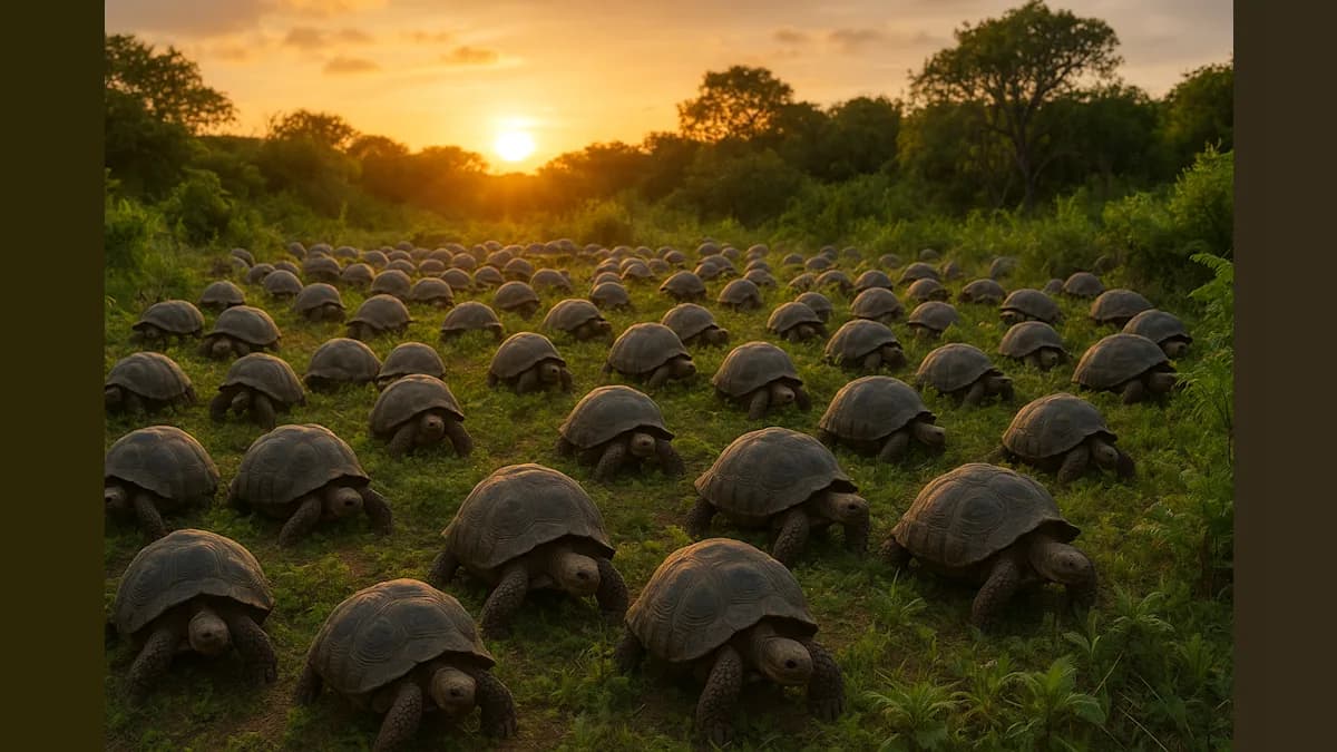 Giant Comeback: Floreana Tortoises Return After 180 Years of Absence!