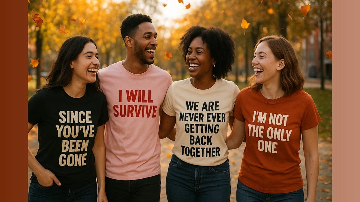 T-Shirt Therapy: How Pop Queens Help Us Celebrate National Breakup Day