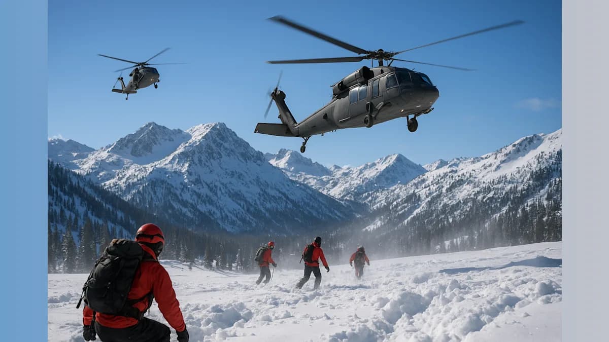 Avalanche Aftermath: Tahoe's Tragic Search for Victims Unfolds Amidst Unstable Conditions