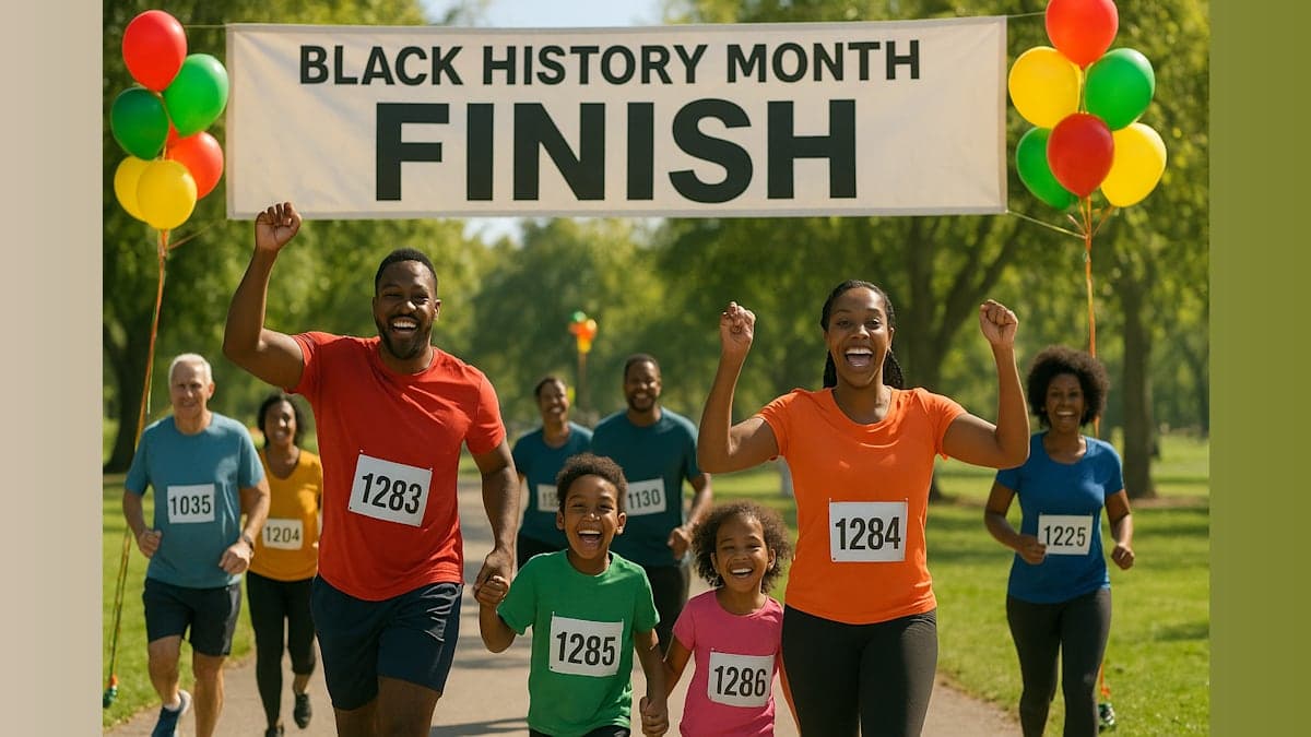 Running for a Cause: Black Men Run Sacramento's Heartfelt 5K for Black History Month