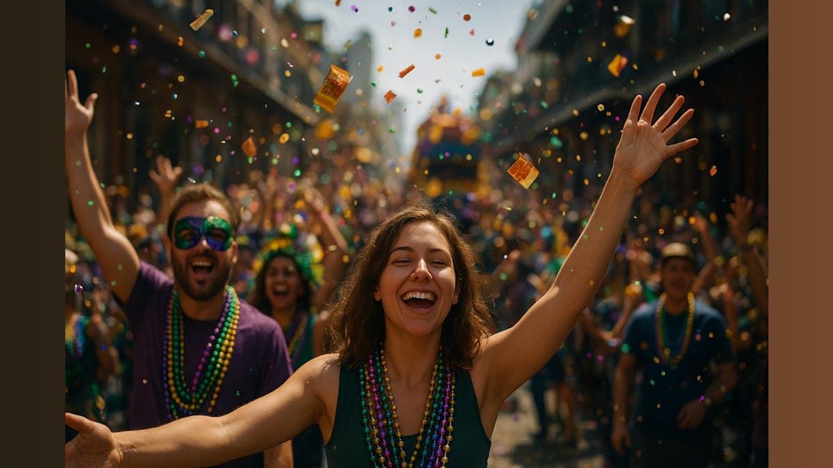 Mardi Gras Goes Green: Trading Plastic for Plant-Based Party Favors!