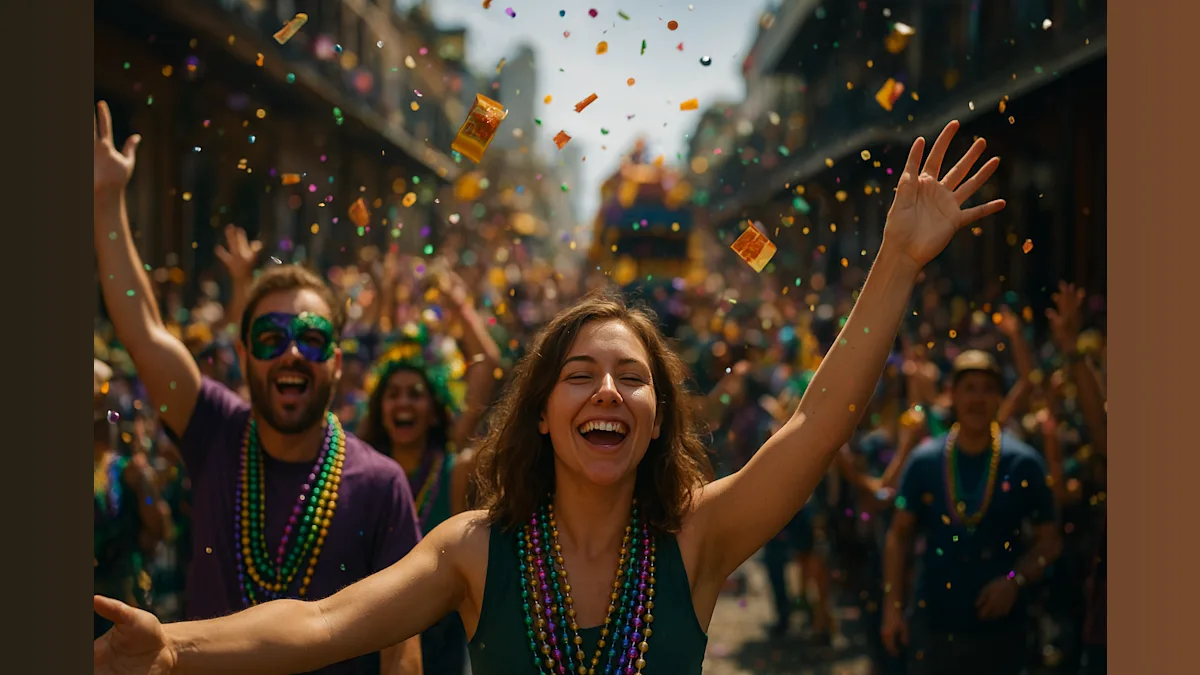 Mardi Gras Goes Green: Trading Plastic for Plant-Based Party Favors!