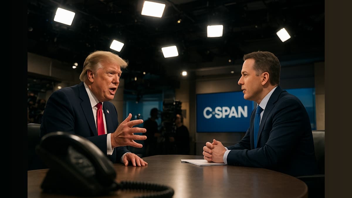 Is Donald Trump Dialing In Disguise? The C-Span Caller You Won't Forget!