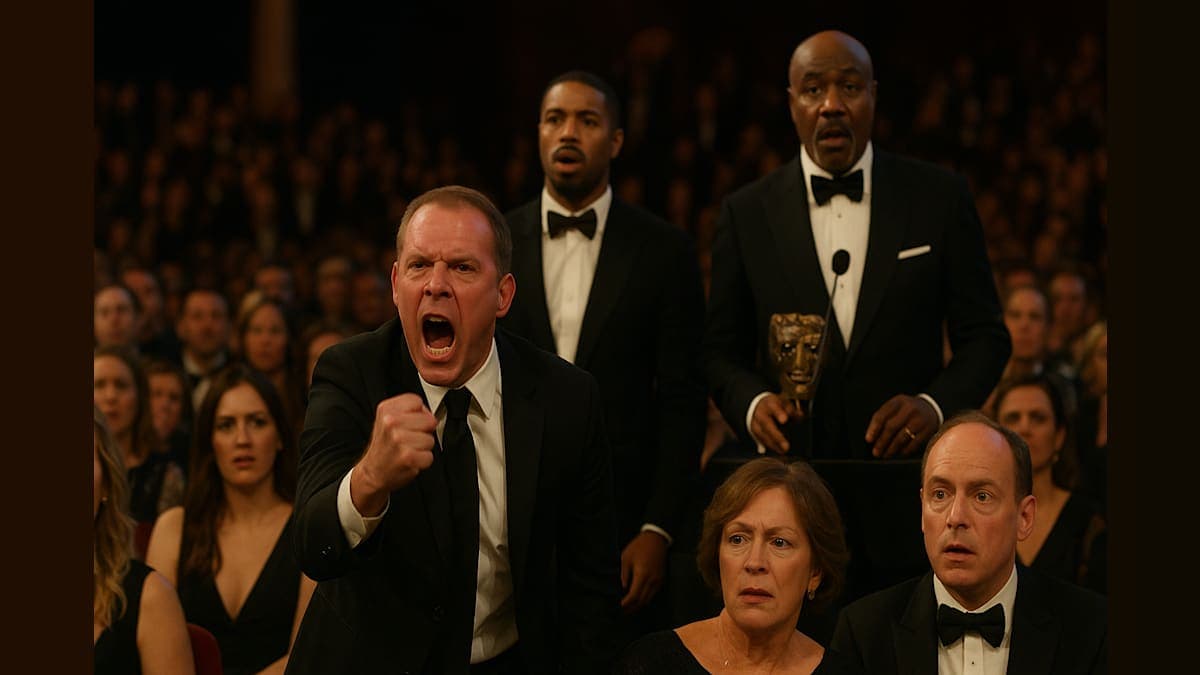 When Award Shows Go Off Script: A Shocking Outburst at the BAFTAs
