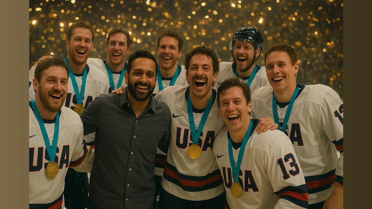 Kash Patel Hits the Ice: FBI Director Celebrates with Olympic Gold Hockey Champions!