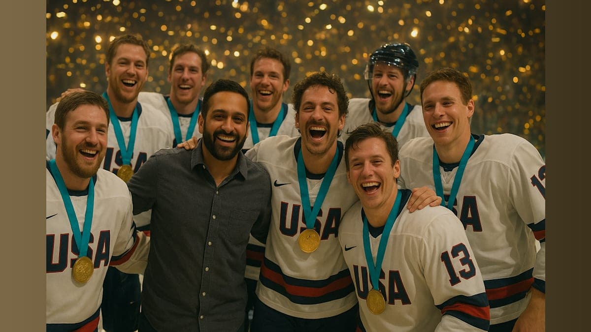 Kash Patel Hits the Ice: FBI Director Celebrates with Olympic Gold Hockey Champions!