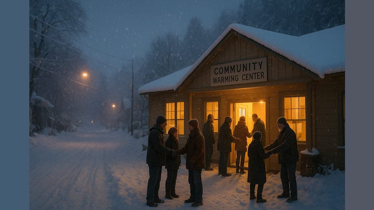 Winter's Wrath: How a Storm Left Arnold in the Dark for Days