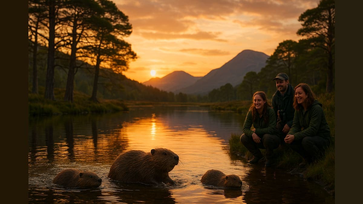 Beavers Make a Splash: Scotland Welcomes Furry Friends Back After 400 Years!